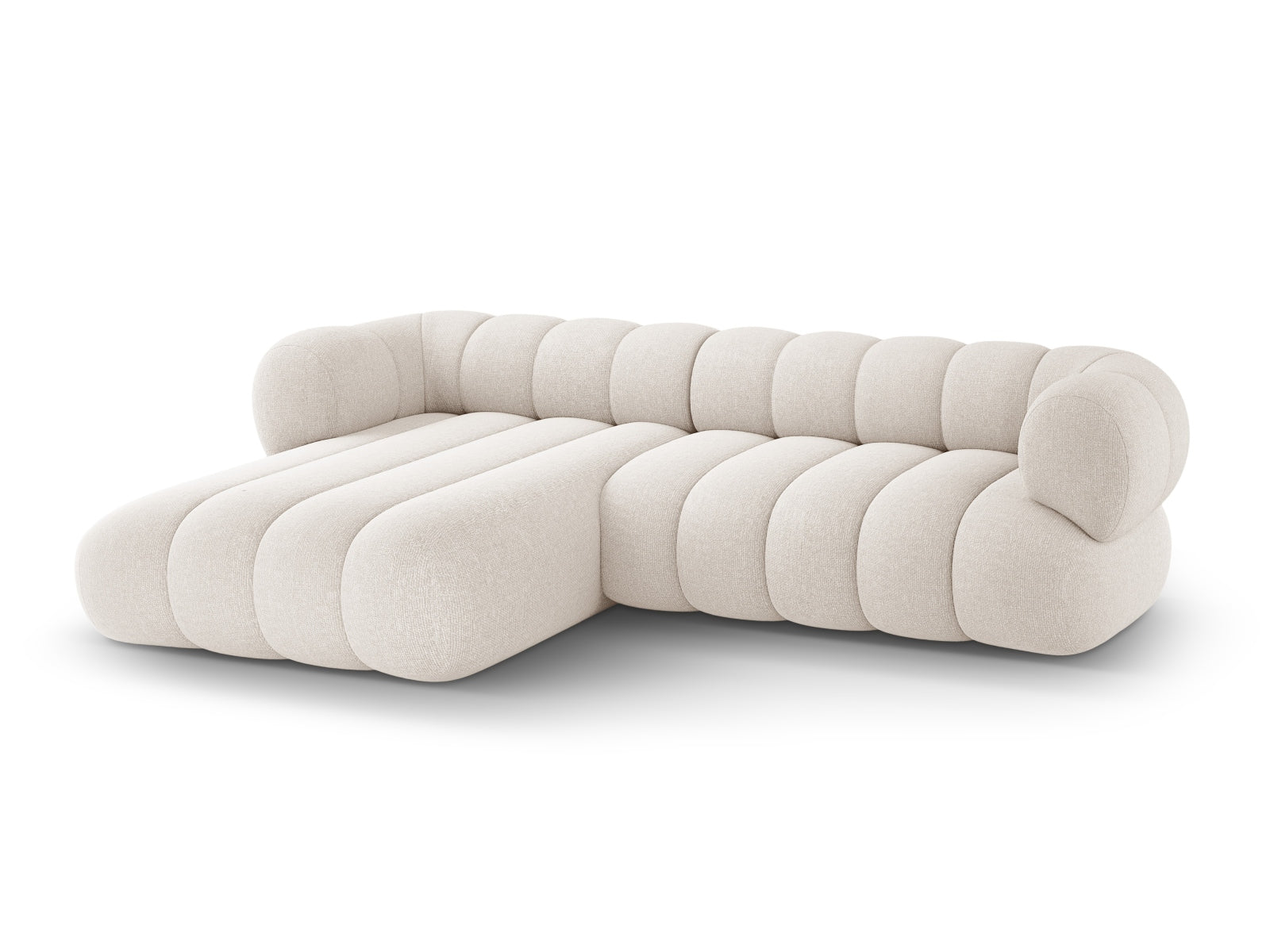 Koge Corner Sofa (5 Seats, 270x165x70) - Eden Chenille - Gallery image 7