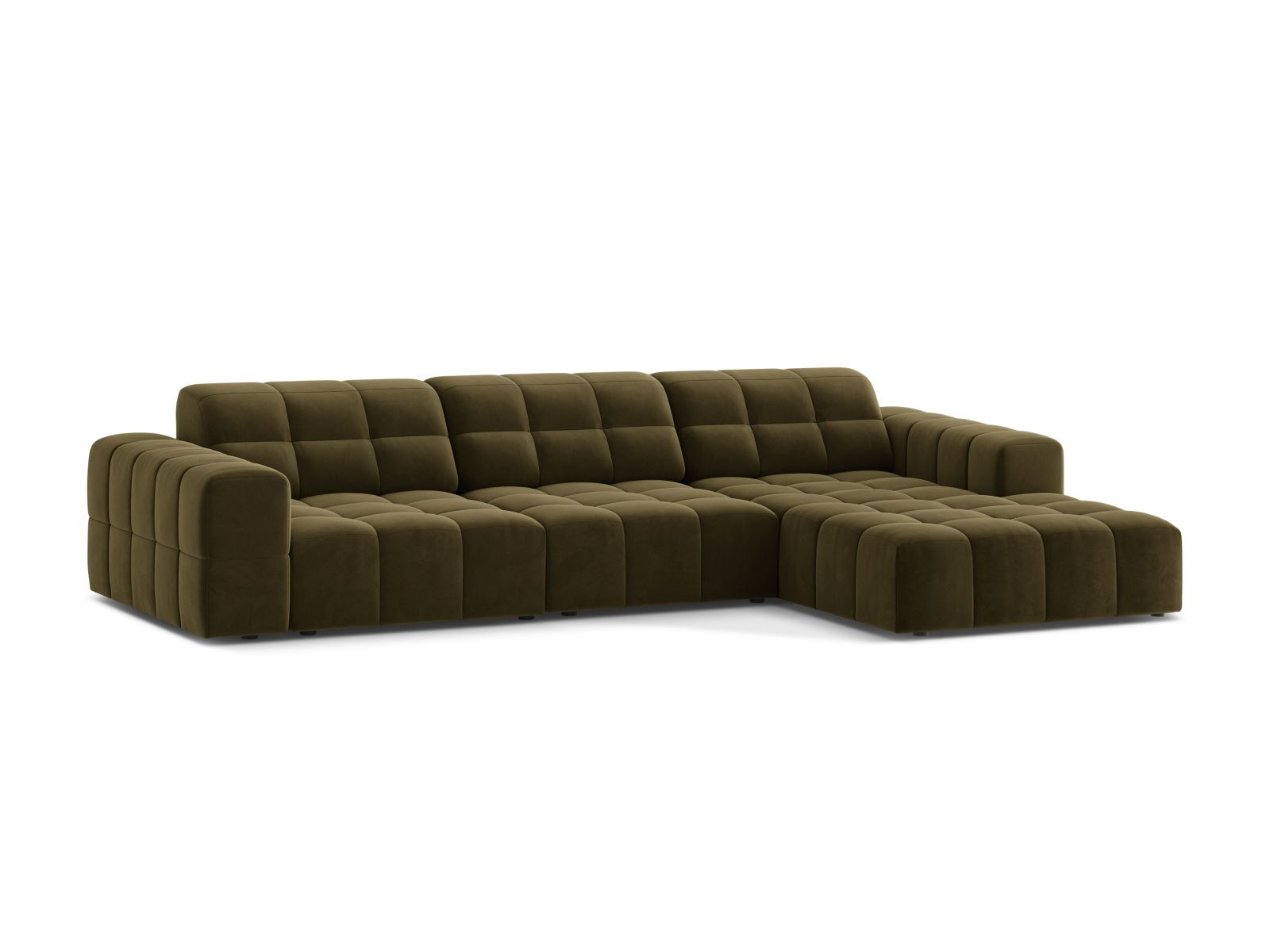 Chicago Corner Sofa (4 Seats, 294x167x78) - Bluvel Velvet - Gallery image 6