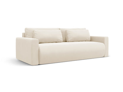 Belfast Sofa With Bed Function And Box (3 Seats, 238x105x84) - Velvet - Gallery image 5