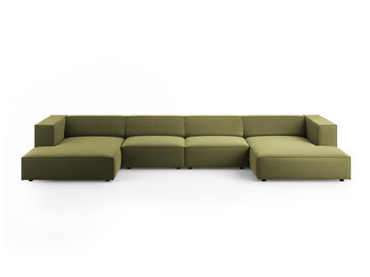 Arendal Panoramic Sofa Velvet (6 Seaters)