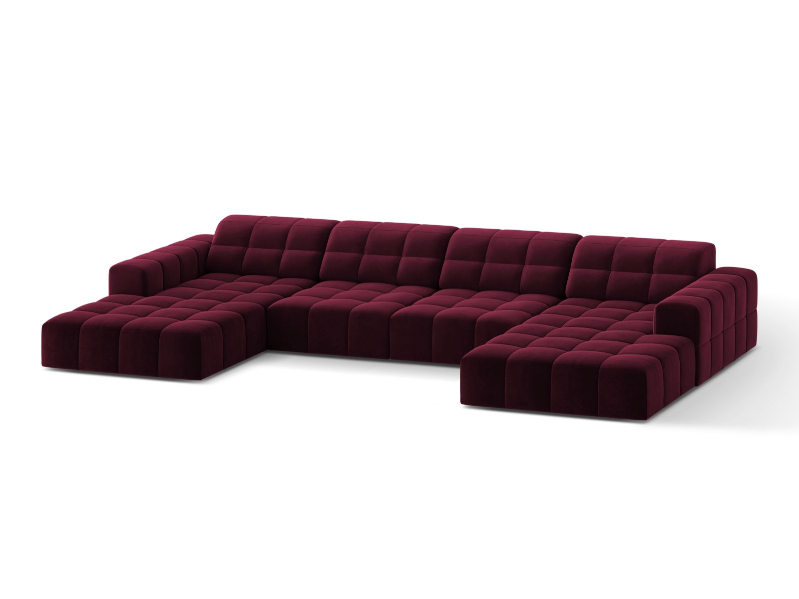 Chicago Panoramic Sofa (6 Seats, 375x167x78) - Venus Velvet - Gallery image 4