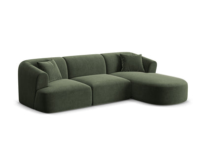 Campi Modular Corner Sofa (4 Seats, 256x156x70) - Velvet - Gallery image 8