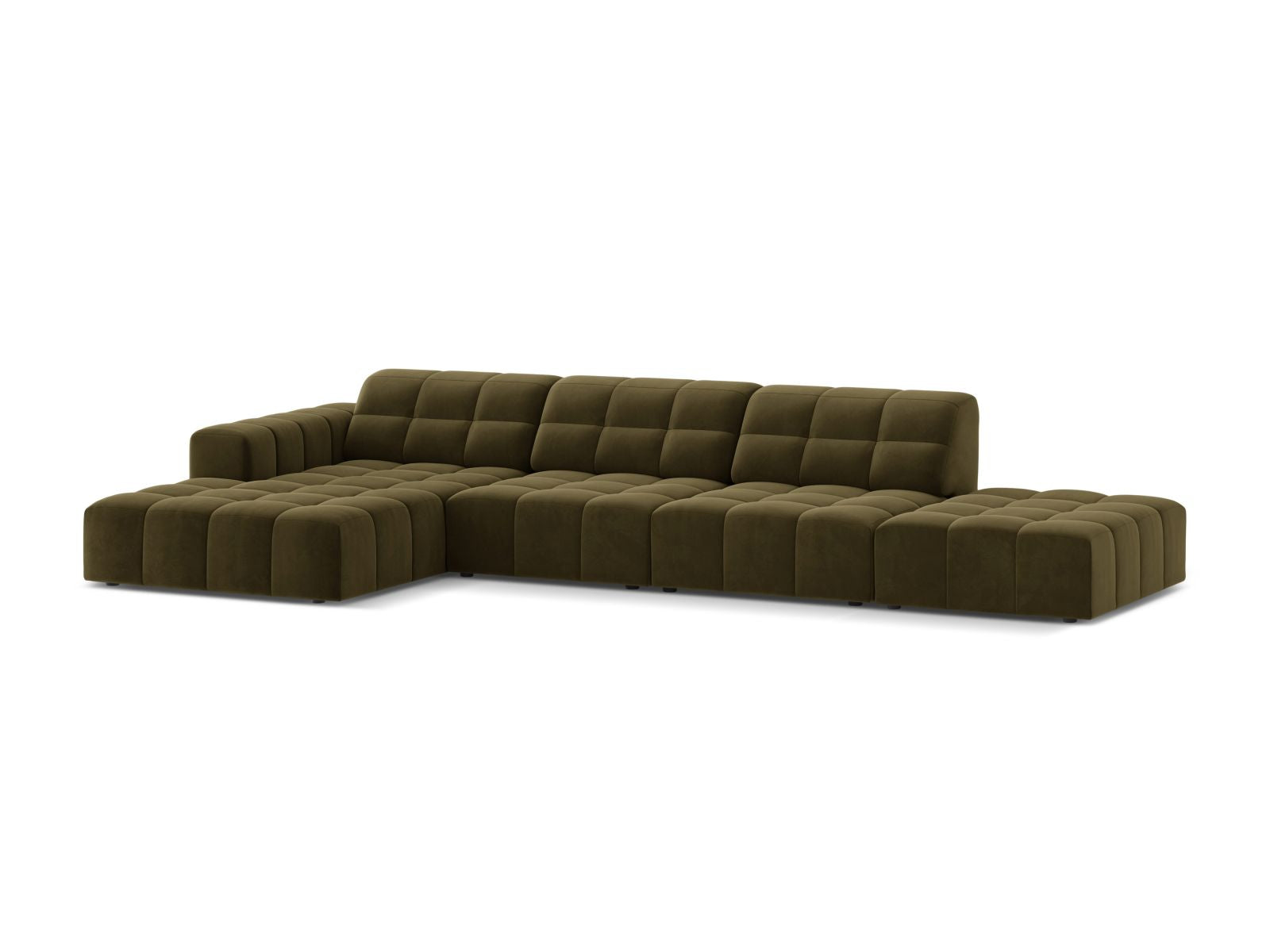 Chicago Corner Sofa (5 Seats, 348x167x78) - Bluvel Velvet - Gallery image 5