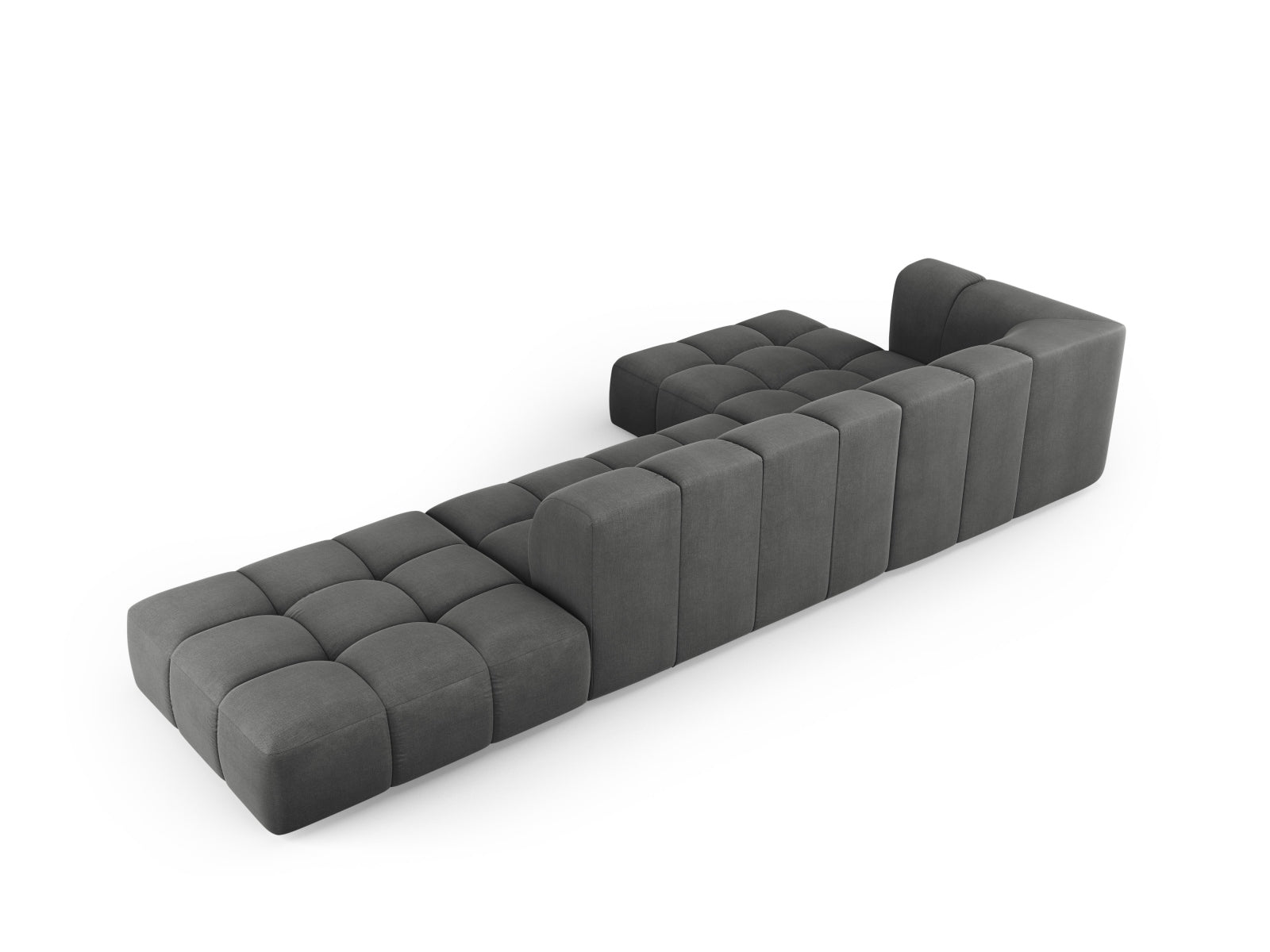 Moritz Corner Sofa - Left/Right (5 Seats, 323x160x70) - Rebel Chenille - Gallery image 7