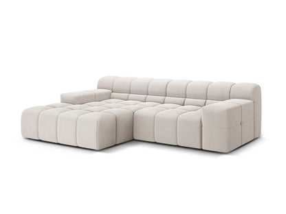 Hawaii Corner Sofa (2 Seats, 240x160x75) - Moly Structured Fabric - Gallery image 7