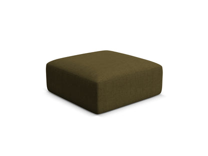 Campi Pouf (1 Seat, 90x90x40) - Structured Fabric - Gallery image 3