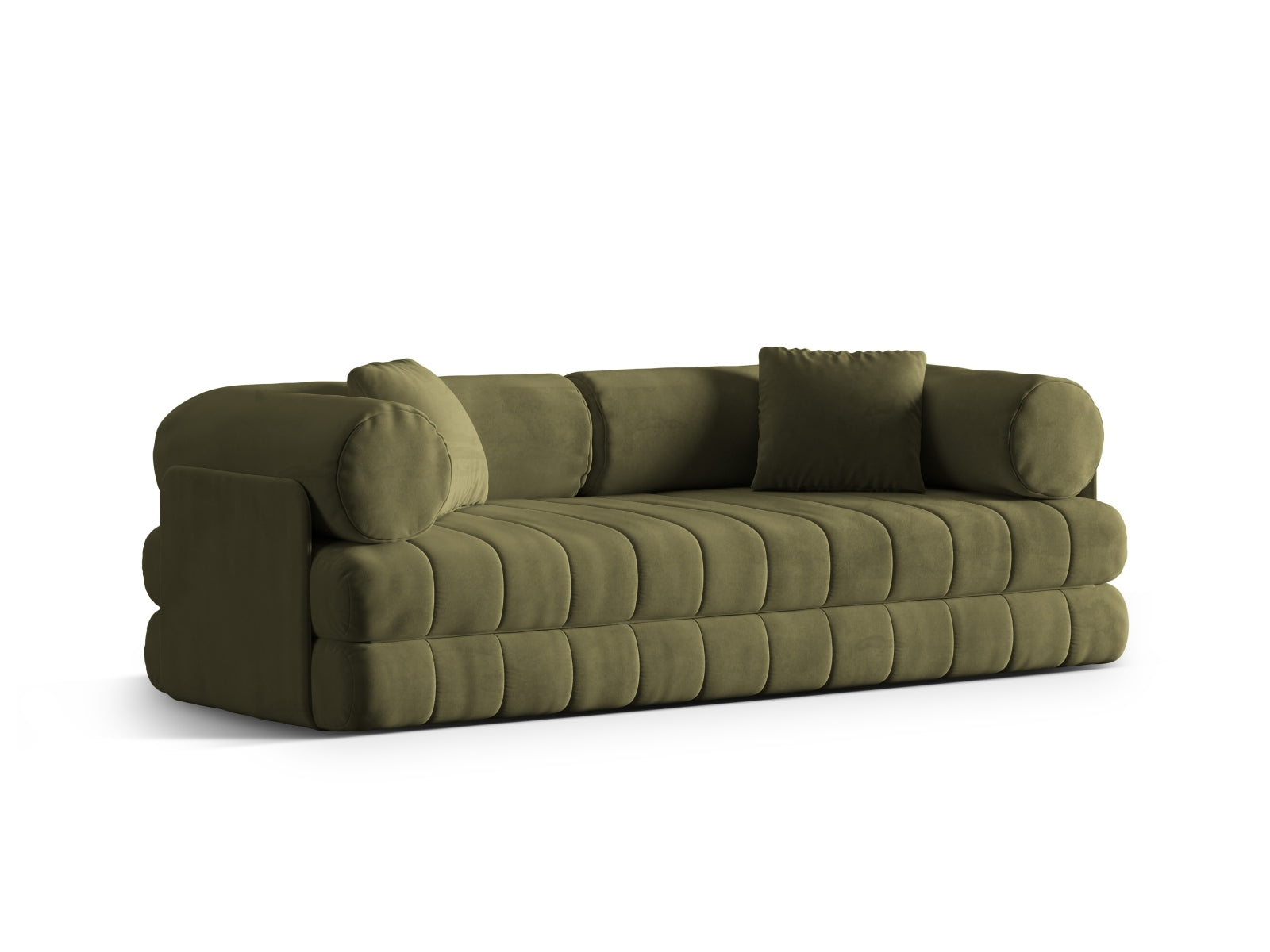 Kemi Sofa With Bed Function (3 Seats, 206x95x70) - Salvador Velvet - Gallery image 4