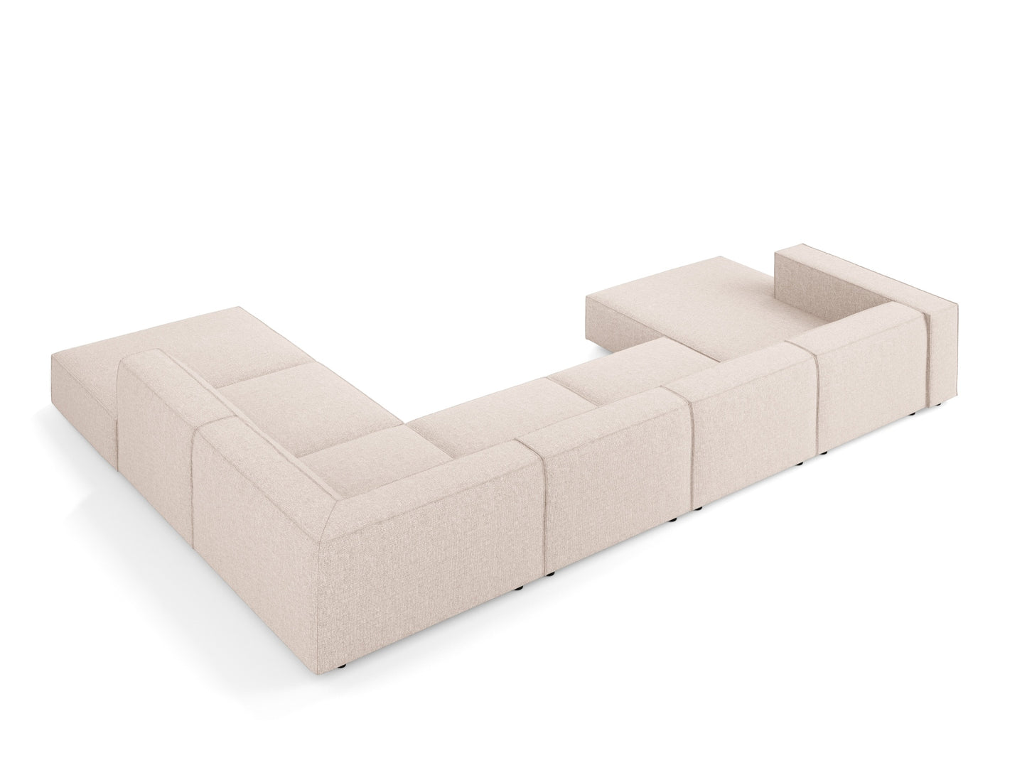 Arendal Panoramic Corner Sofa (7 Seaters) - Chenille - Gallery image 5