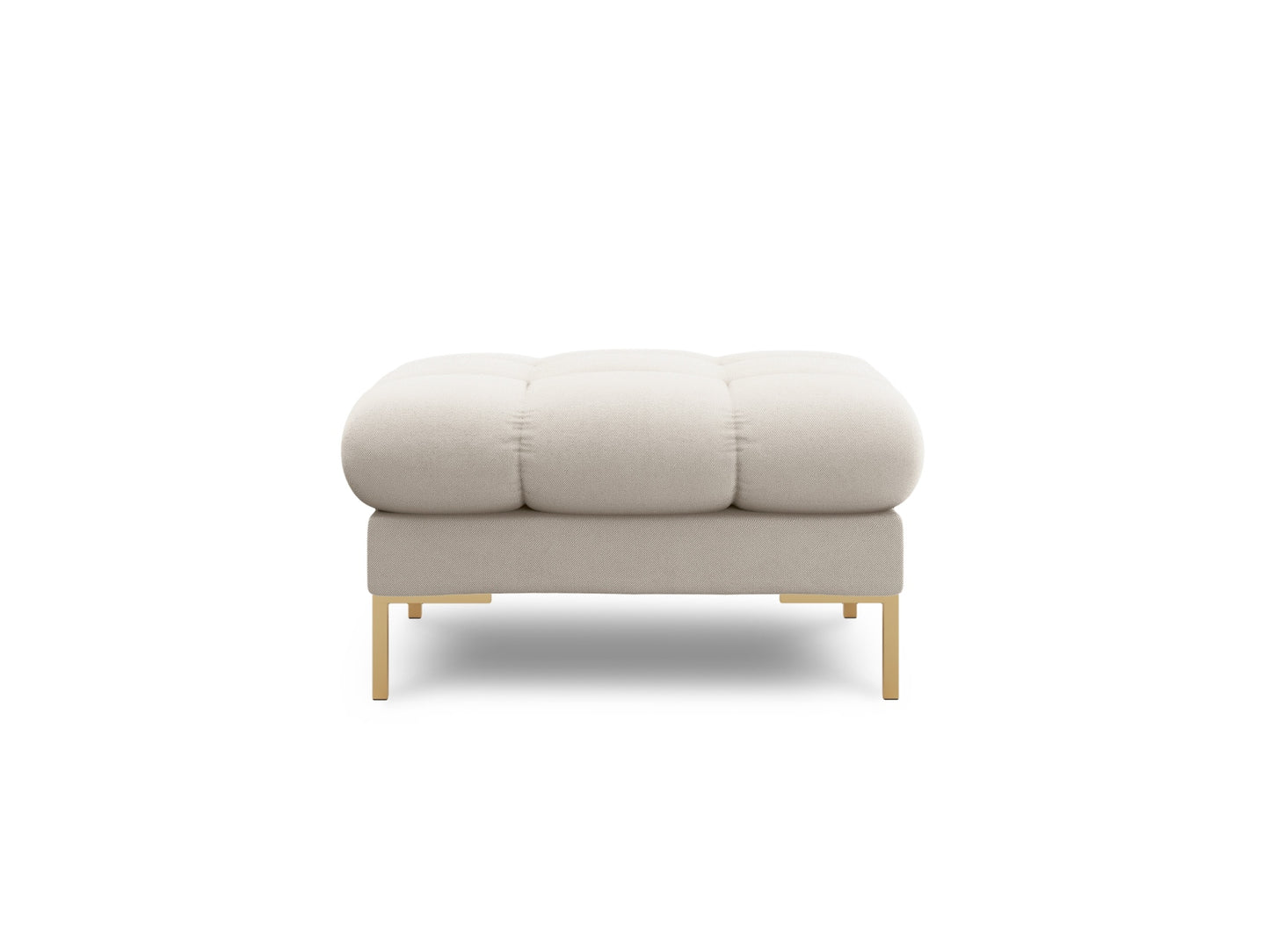 Bali Pouf (1 Seat, 60x60x41) - Structured Fabric - Gallery image 2