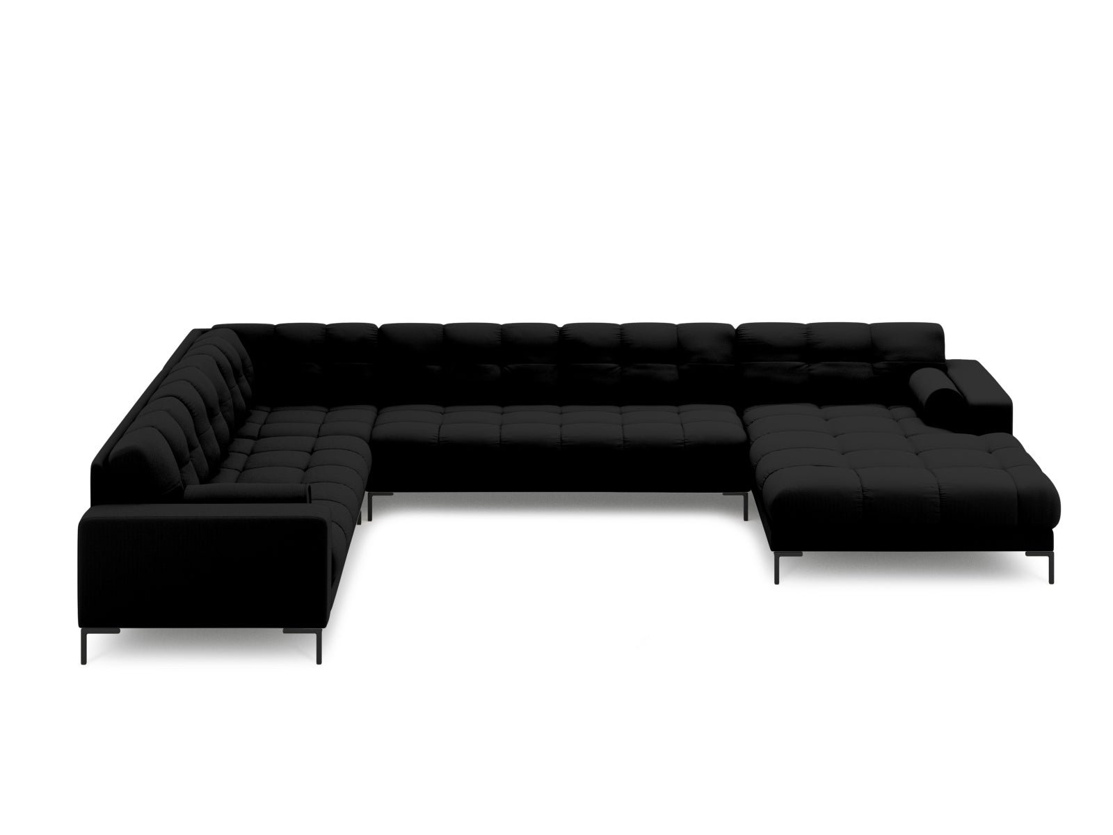 Bali Panoramic Corner Sofa (7 Seats, 327x256x75) - Structured Fabric - Gallery image 5