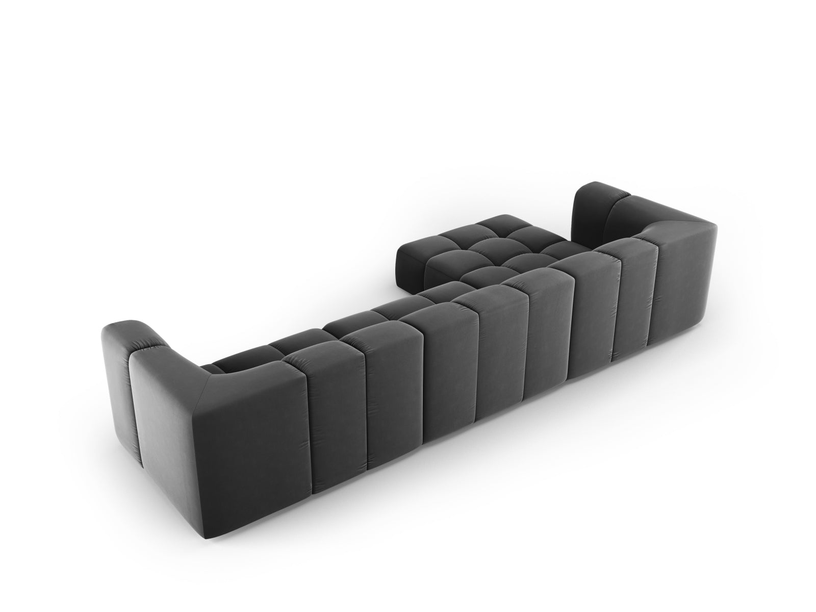 Moritz Corner Sofa - Left/Right (5 Seats, 316x160x70) - Bluvel Velvet - Gallery image 7