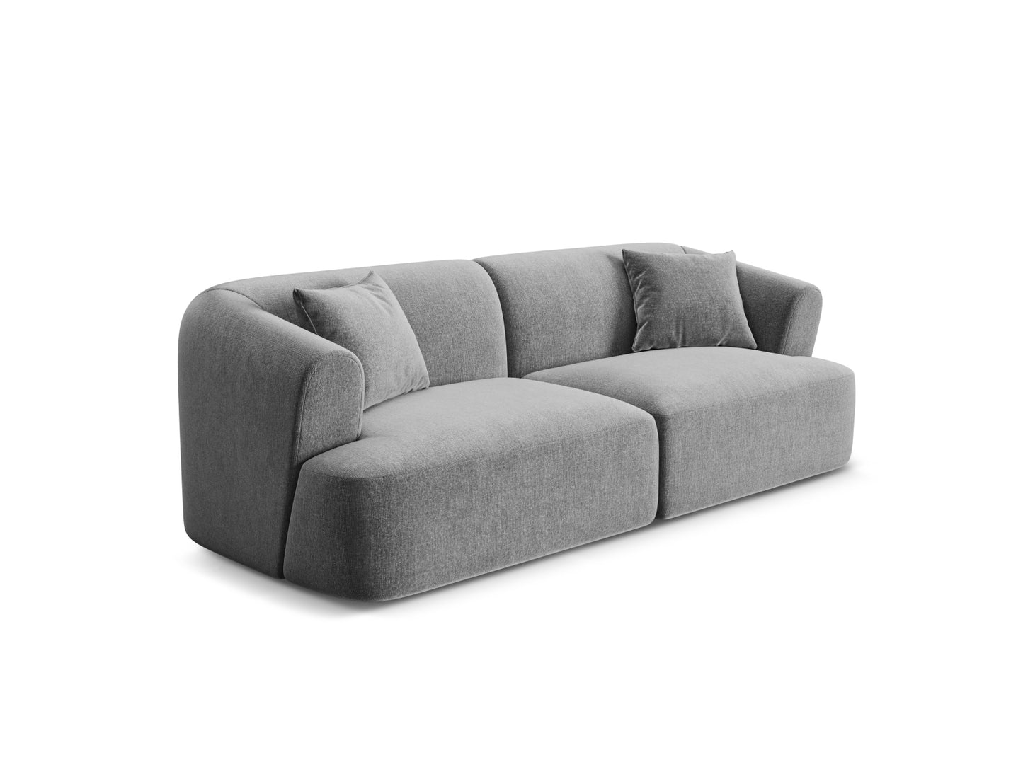 Campi Modular Sofa (3 Seats, 220x90x70) - Velvet - Gallery image 6