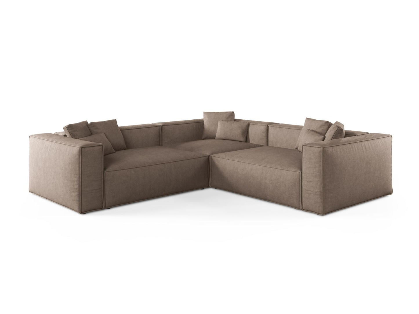 Aveiro Corner Sofa - Structured Fabric