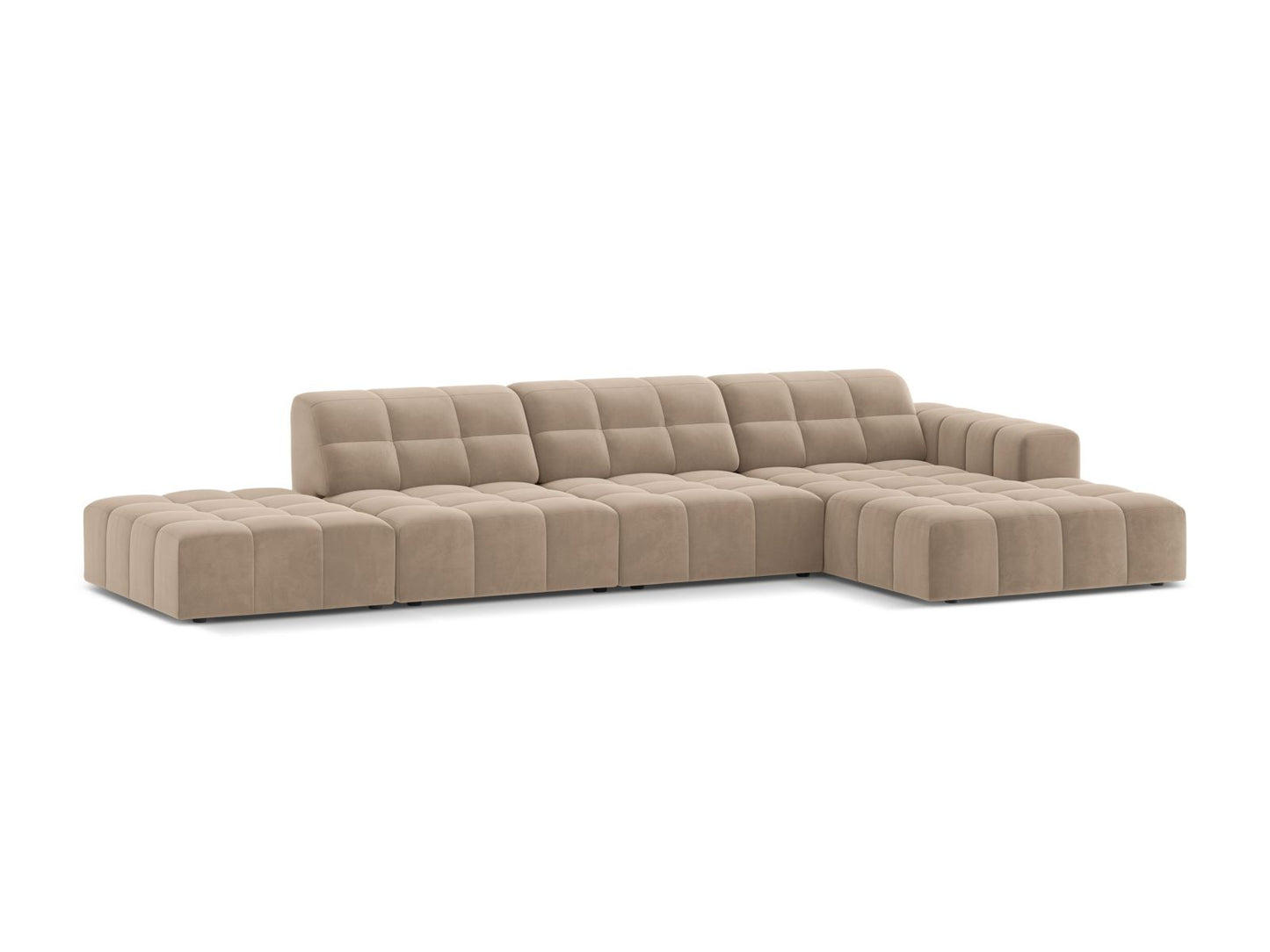 Chicago Corner Sofa (5 Seats, 348x167x78) - Venus Velvet - Gallery image 2
