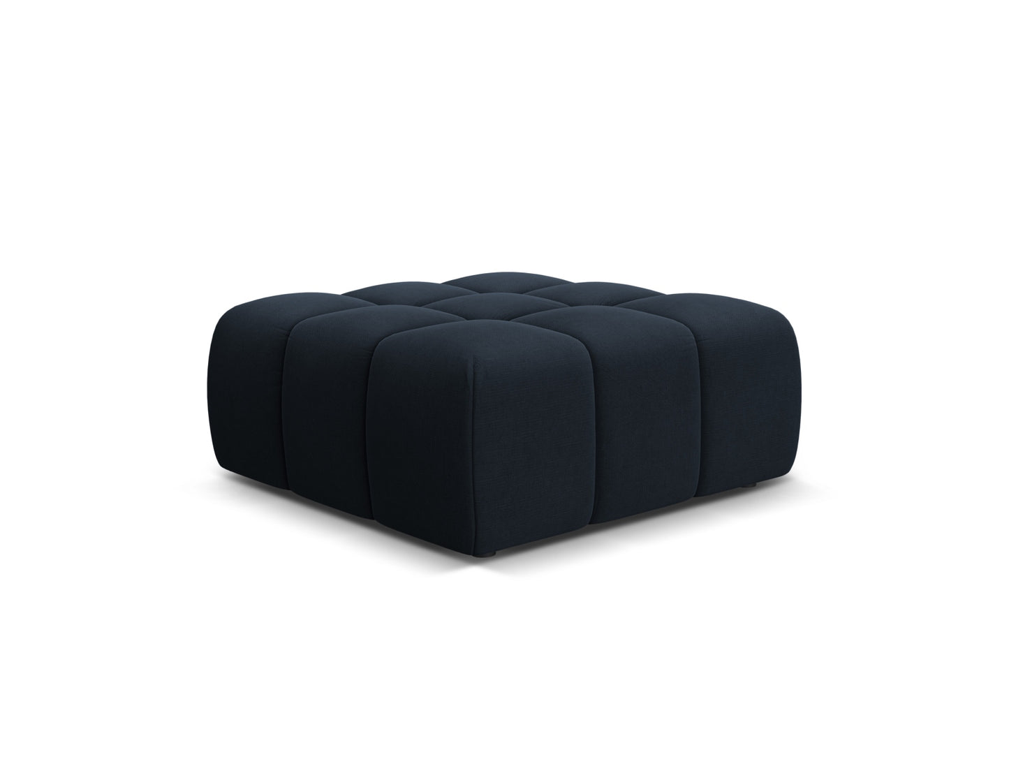 Hawaii Pouf (1 Seat, 100x90x38) - Moly Structured Fabric - Gallery image 6