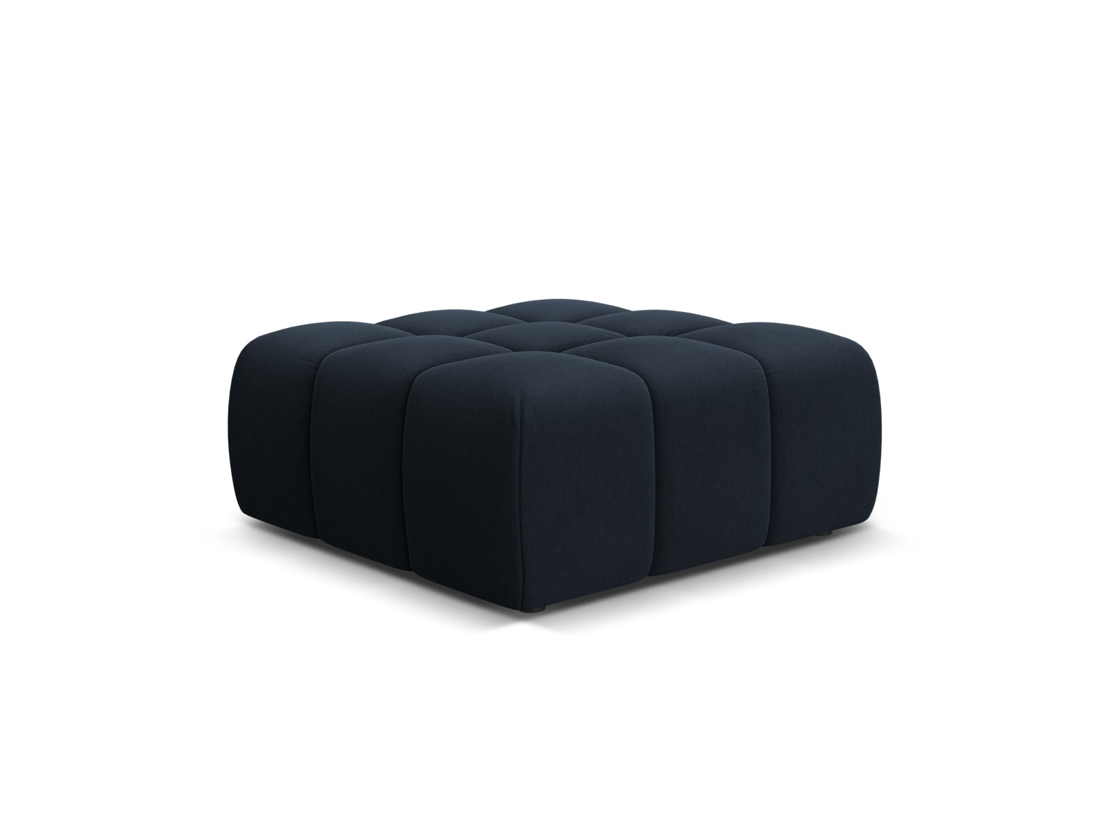 Hawaii Pouf (1 Seat, 100x90x38) - Moly Structured Fabric - Gallery image 6