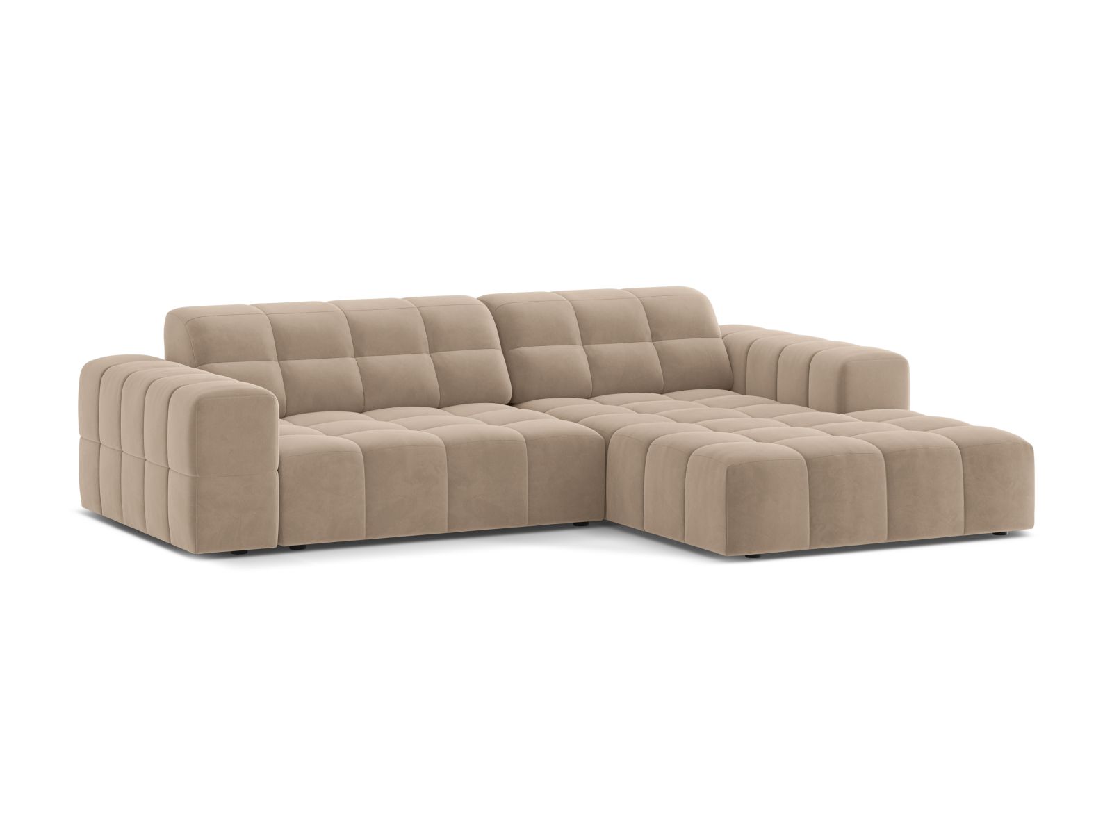 Chicago Corner Sofa (3 Seats, 167x234x78) - Venus Velvet - Gallery image 2