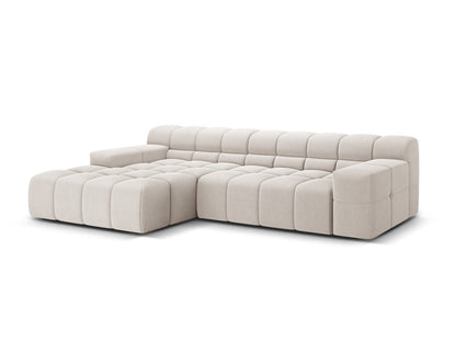 Hawaii Corner Sofa (3 Seats, 270x160x75) - Moly Structured Fabric - Gallery image 7