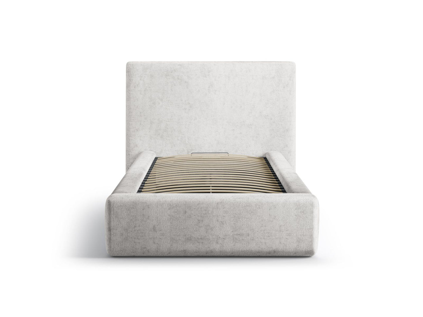 Asti Storage Bed with Headboard (90x200) - Chenille - Chenille - Gallery image 7