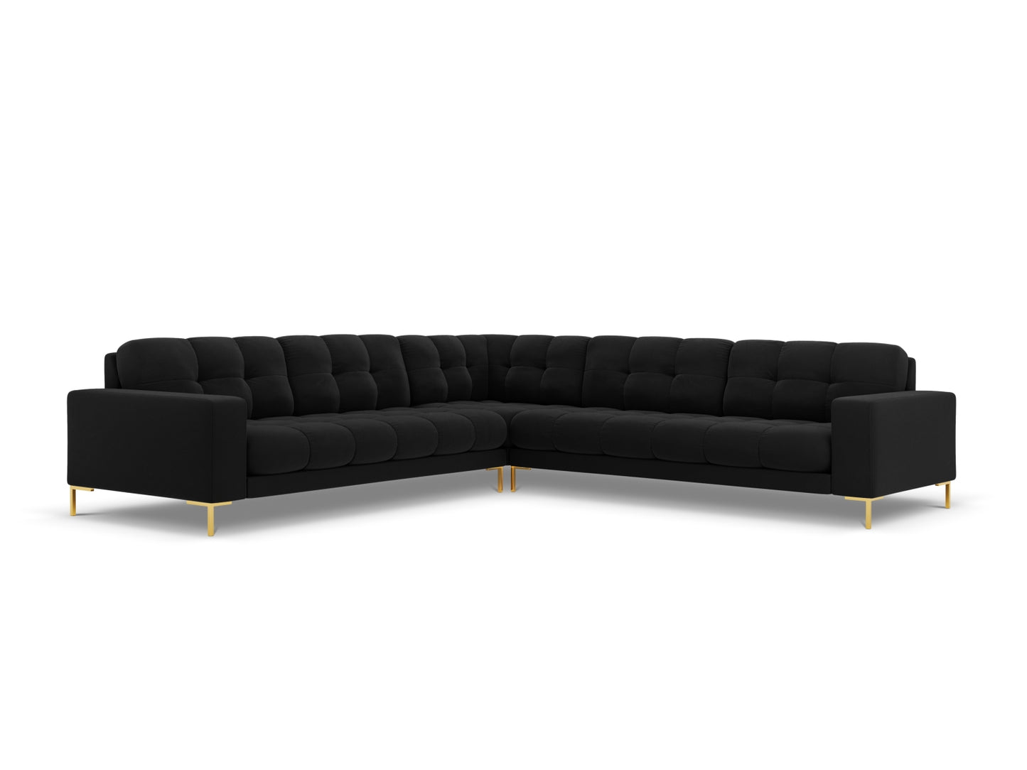 Bali Symmetrical Corner Sofa (6 Seats, 256x256x75) - Velvet - Gallery image 4