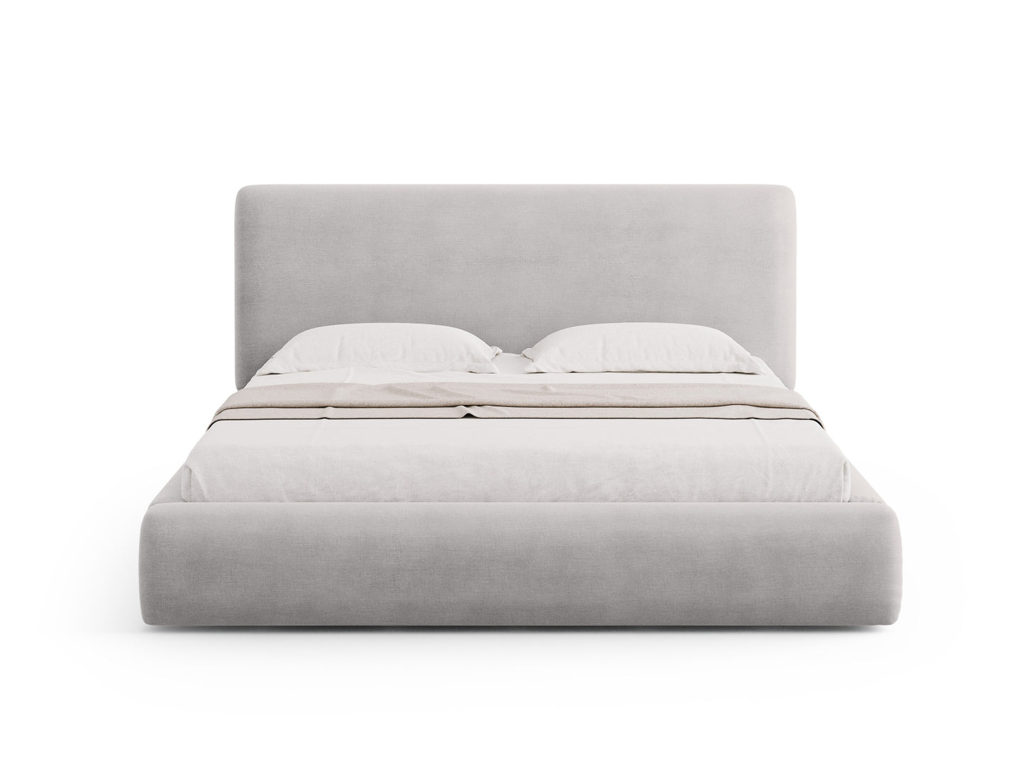 Colonel Storage Bed With Headboard - Rebel Chenille - Gallery image 5