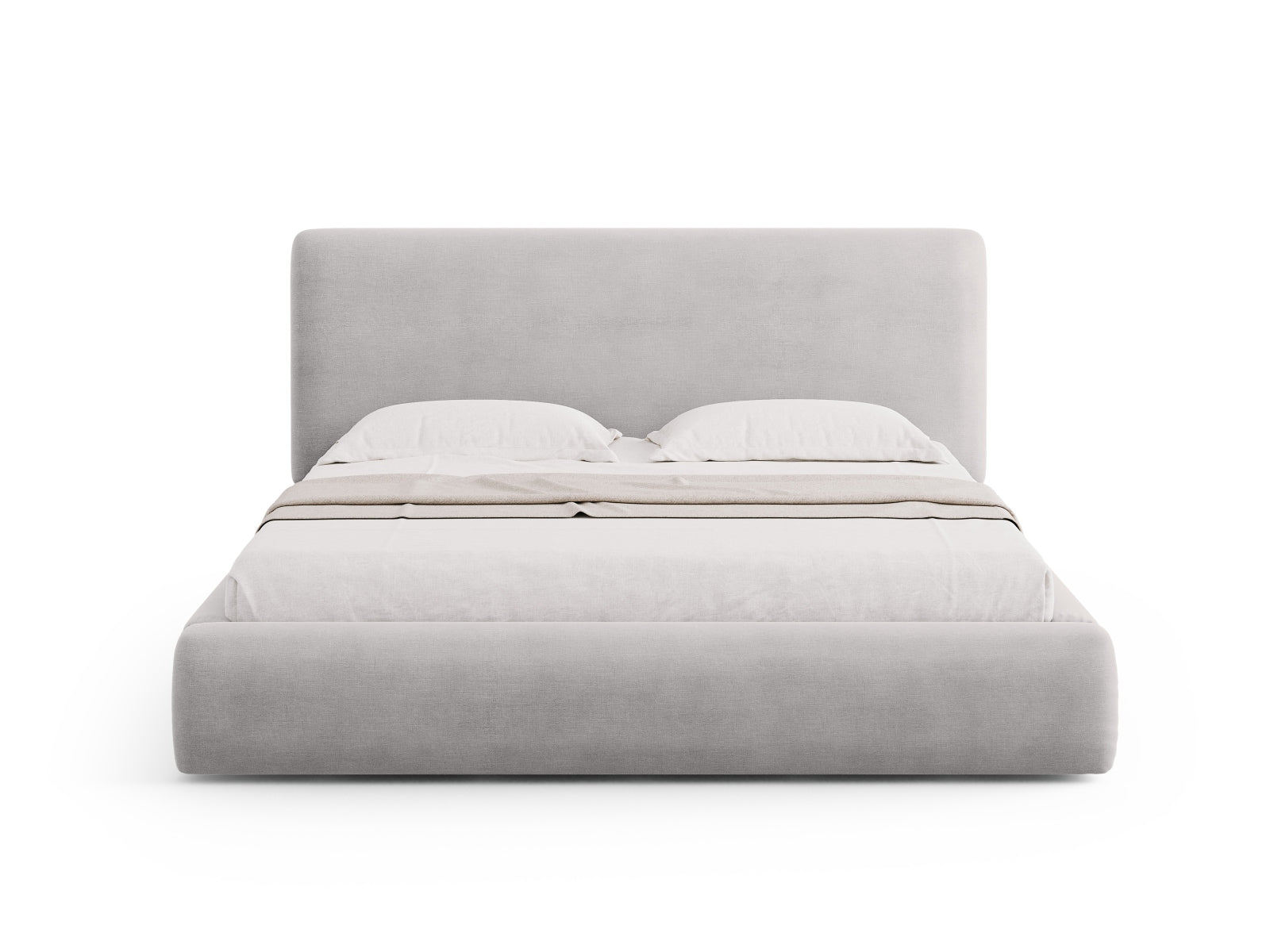 Colonel Storage Bed With Headboard - Rebel Chenille - Gallery image 5