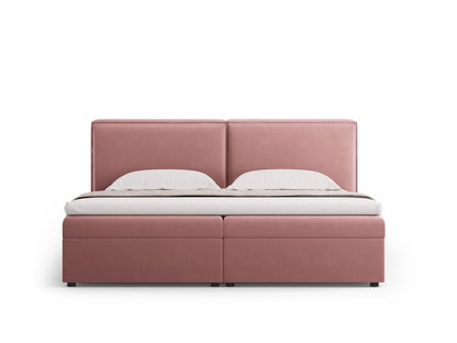 Arendal Boxspring Bed Valvet - Pink - 180x200