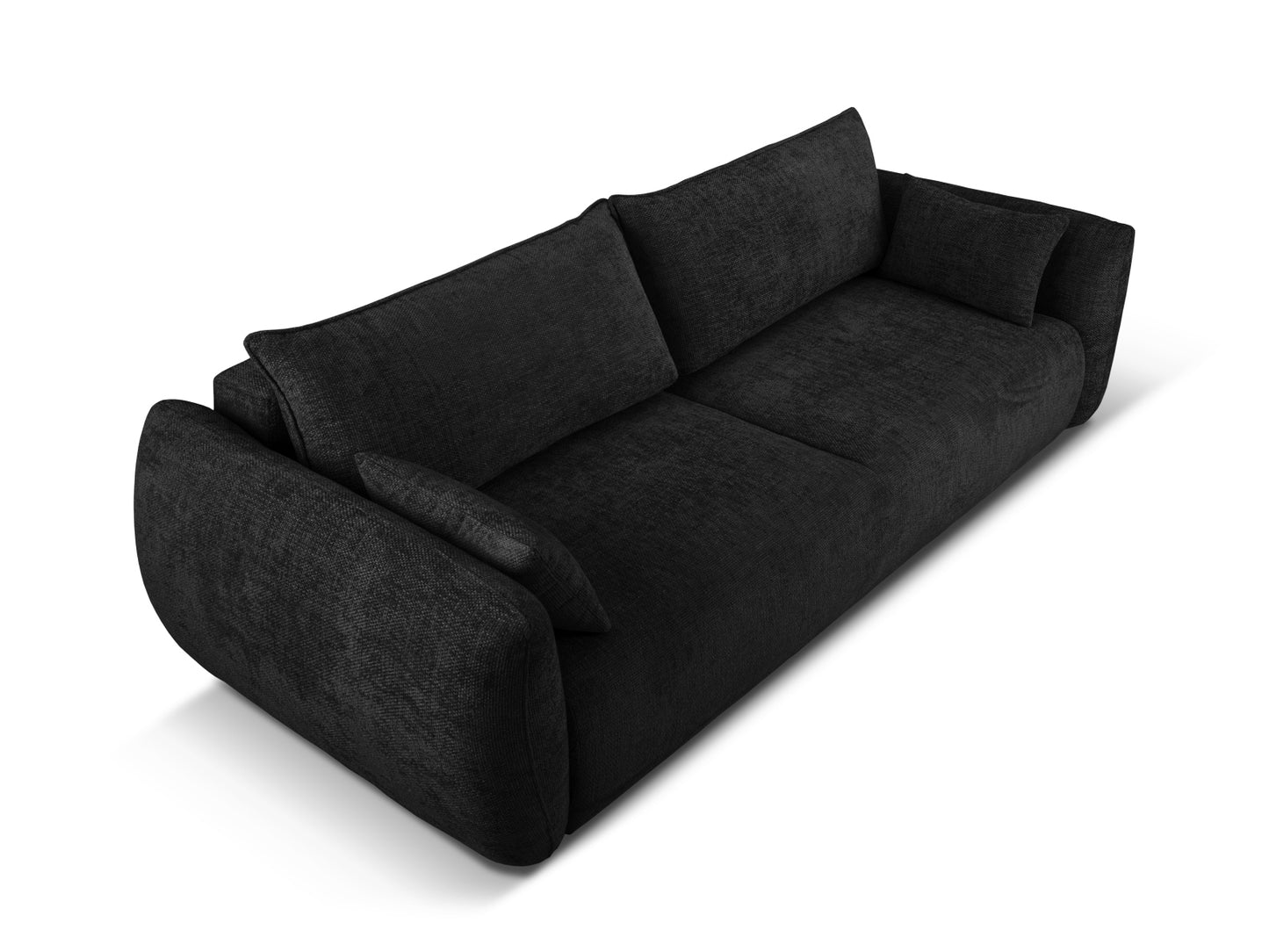 Matera 3-Seater Sofa With Bed Function And Box (3 Seats, 240x108x86) - Haga Chenille - Gallery image 2