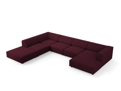 Arendal Panoramic Corner Sofa (7 Seaters) - Chenille with corduroy effect - Gallery image 7
