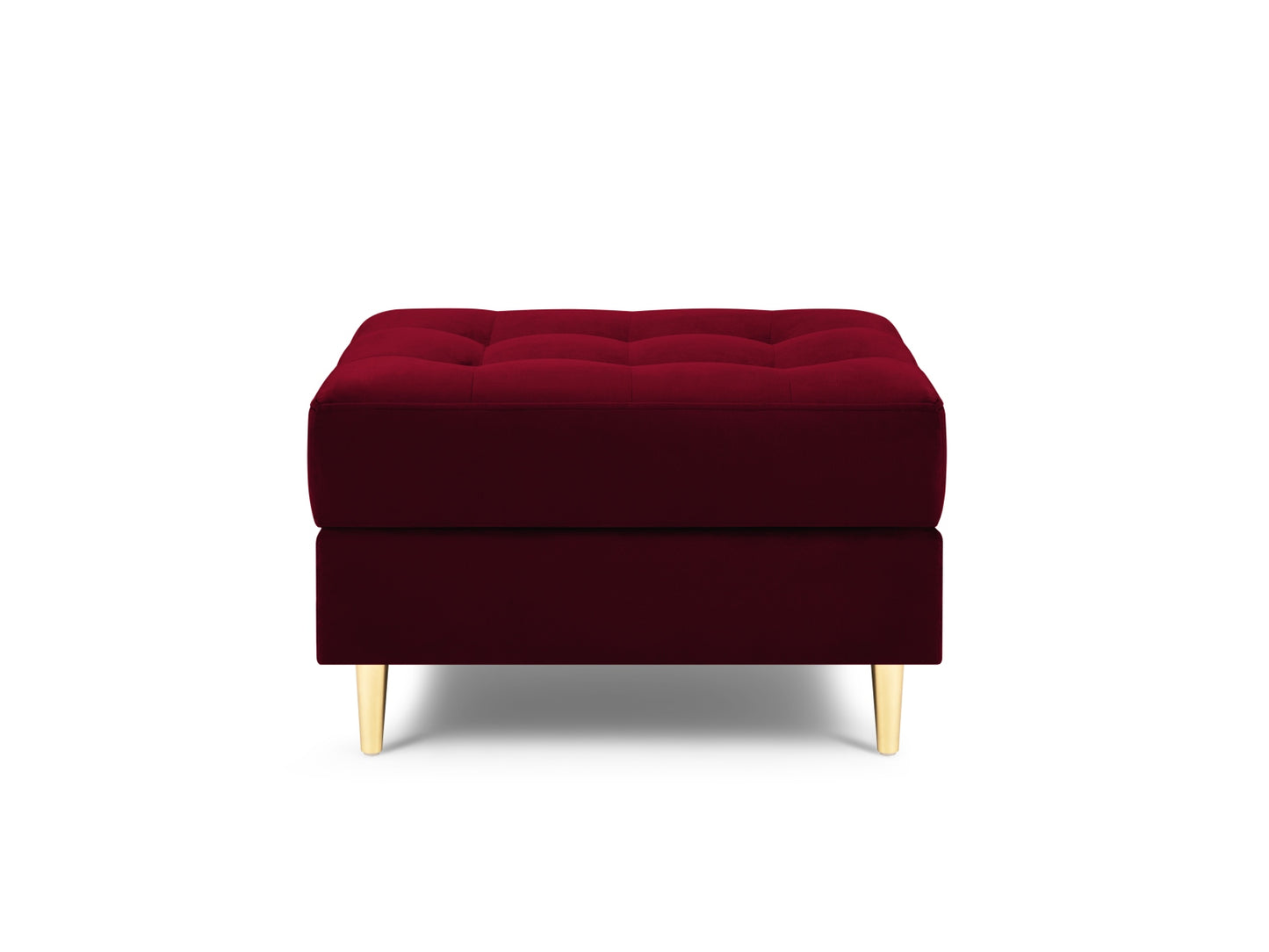 Aspen Pouf (1 Seat) - Velvet - Velvet - Gallery image 3