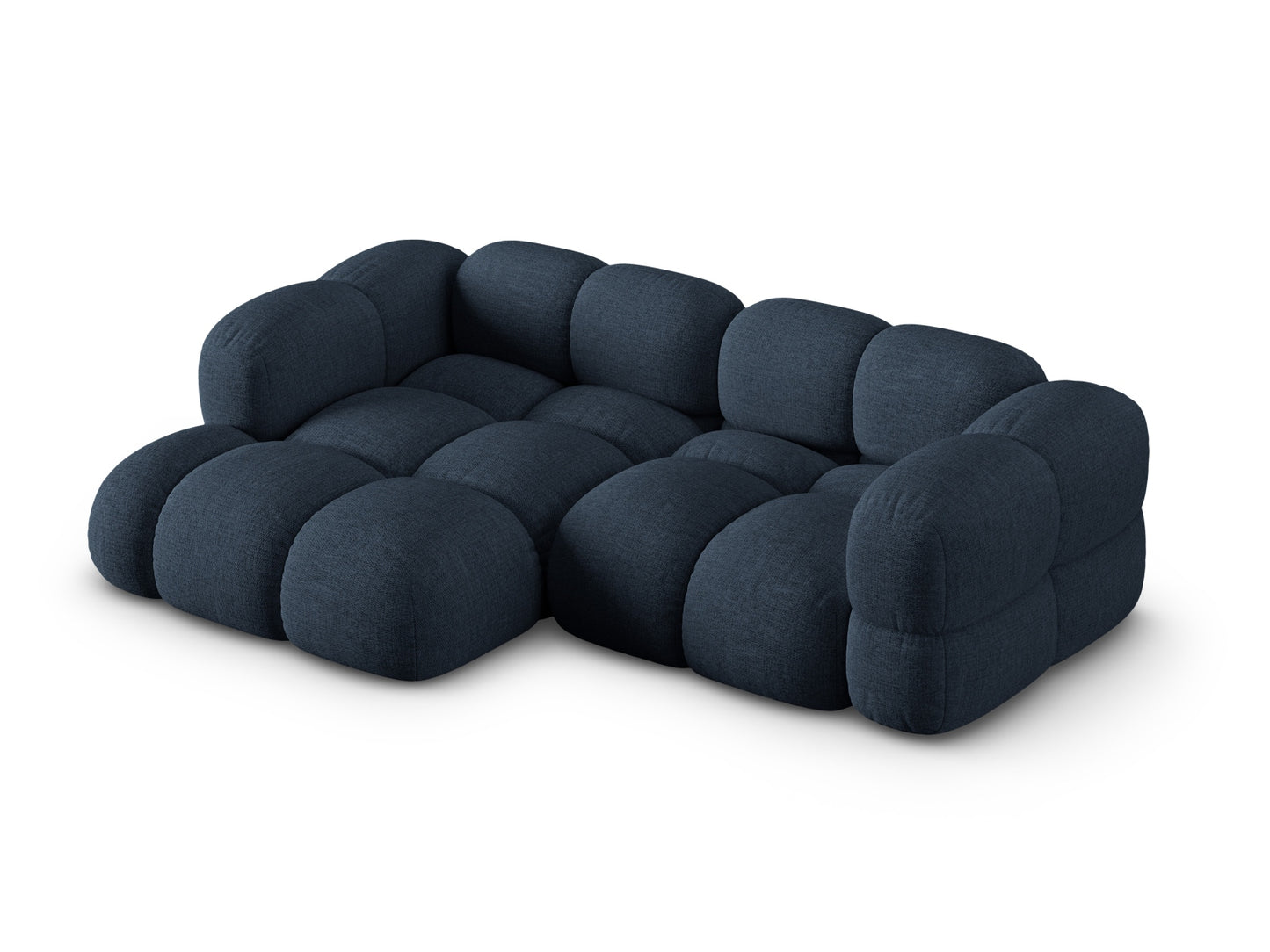 Loretto Corner Sofa - Left/Right (3 Seats, 147x250x68) - Sorella Structured Fabric - Gallery image 7