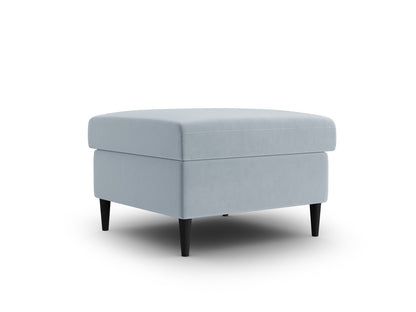 Kyoto Pouf (1 Seat, 70x70x45) - Riviera Velvet - Gallery image 6