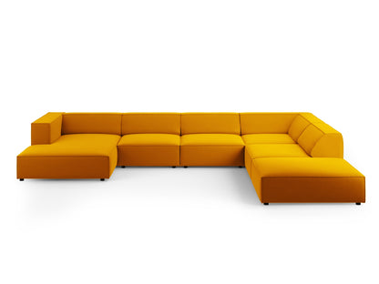 Arendal Panoramic Corner Sofa Velvet (7 Seaters)