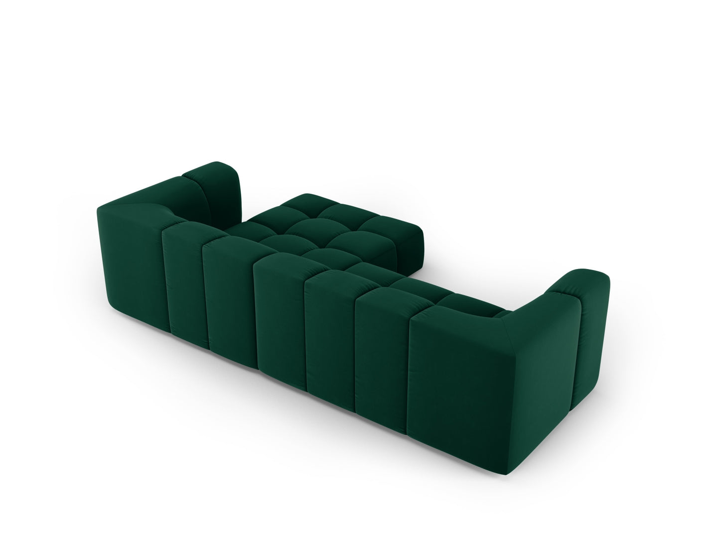 Moritz Corner Sofa - Left/Right (3 Seats, 256x160x70) - Bluvel Velvet - Gallery image 6