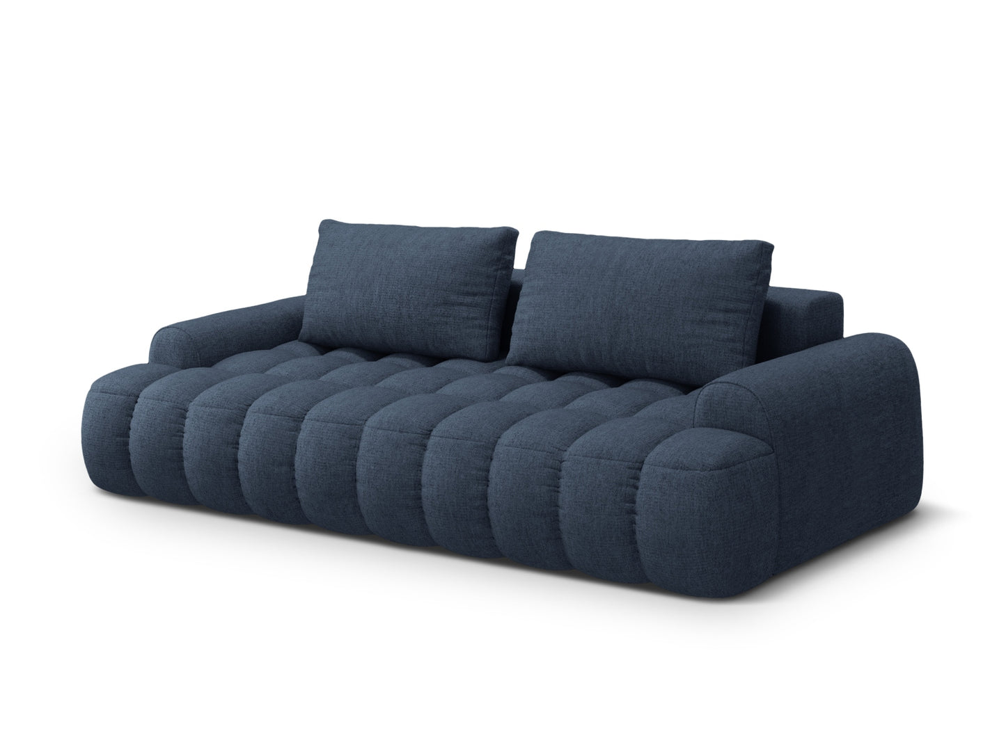 Linz 4-Seater Sofa Bed with Storage - Sorella Structured Fabric - Gallery image 3
