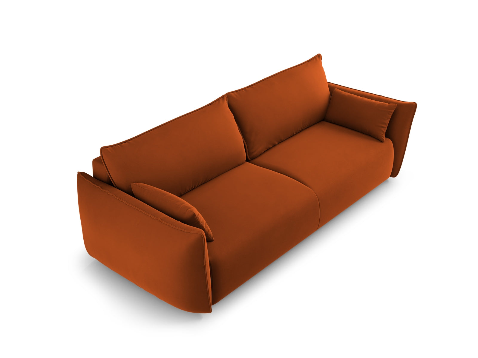 Matera 3-Seater Sofa With Bed Function And Box (3 Seats, 240x108x86) - Salvador Velvet - Gallery image 6