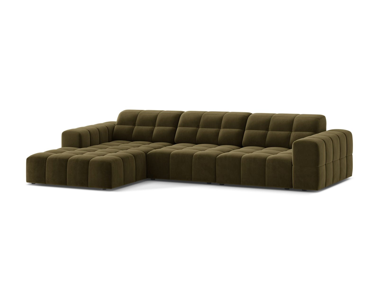 Chicago Corner Sofa (4 Seats, 294x167x78) - Bluvel Velvet - Gallery image 5