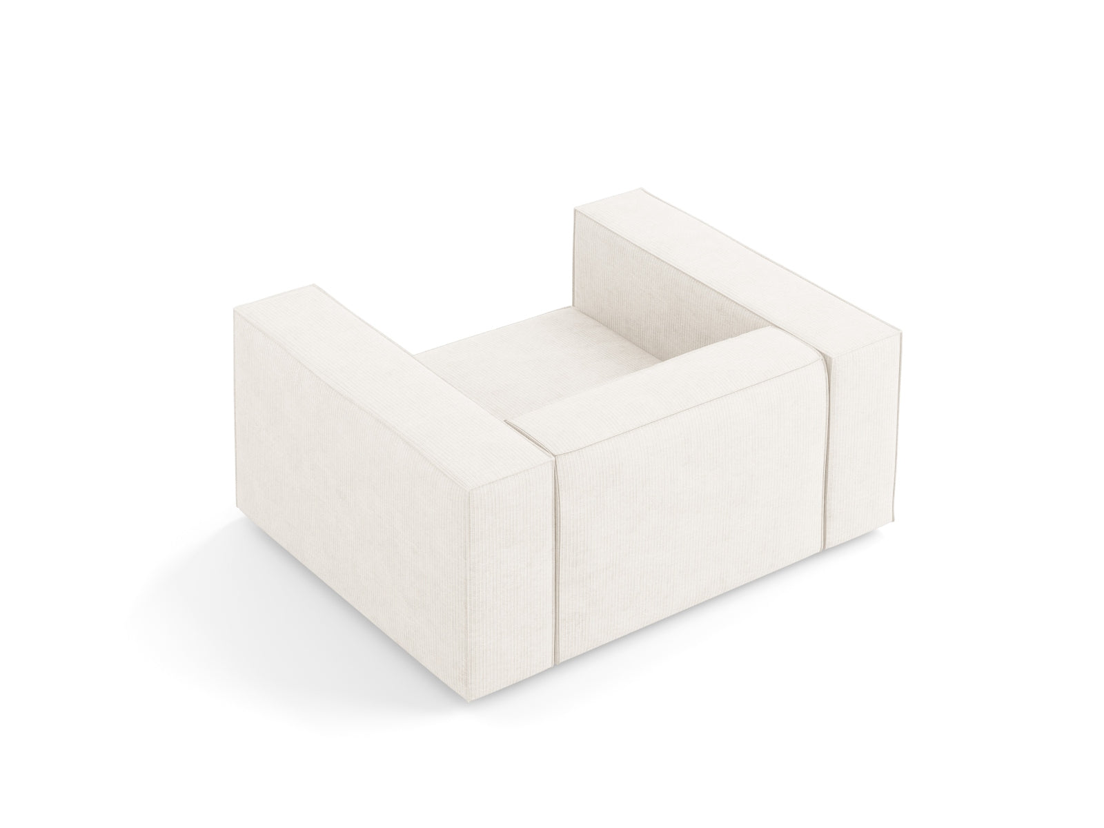 Arendal Armchair - Chenille with corduroy effect - Gallery image 3