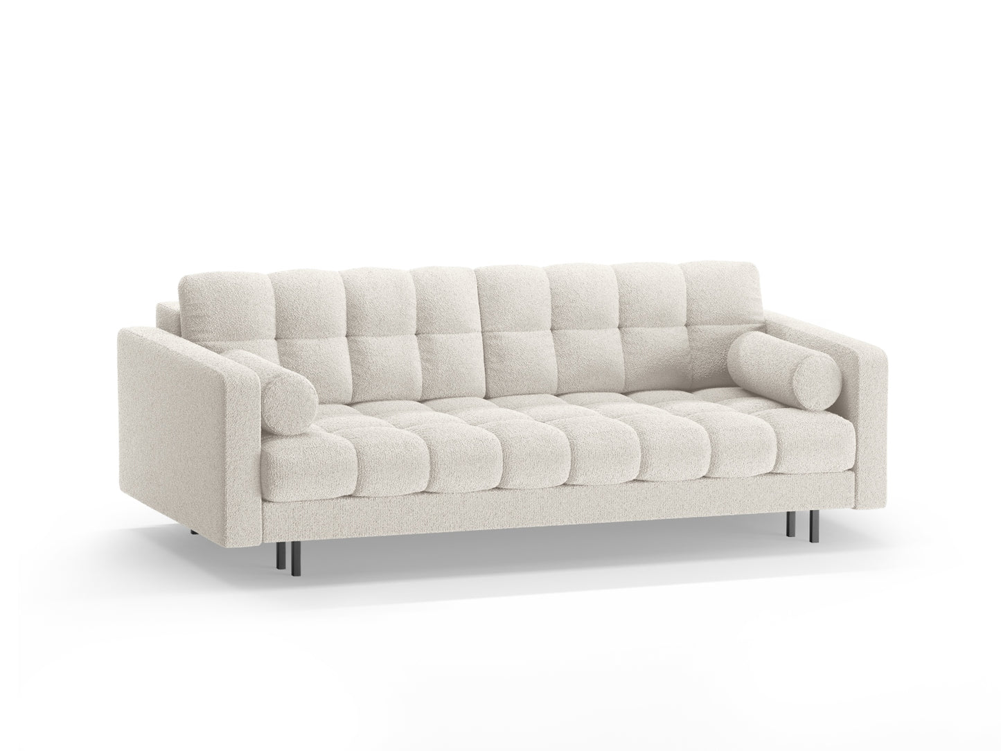Bali Sofa With Bed Function And Box (3 Seats, 222x84x105) - Boucle - Gallery image 6