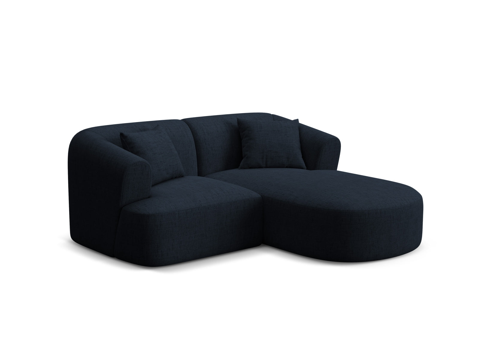 Campi Modular Corner Sofa (3 Seats, 180x156x70) - Structured Fabric - Gallery image 8