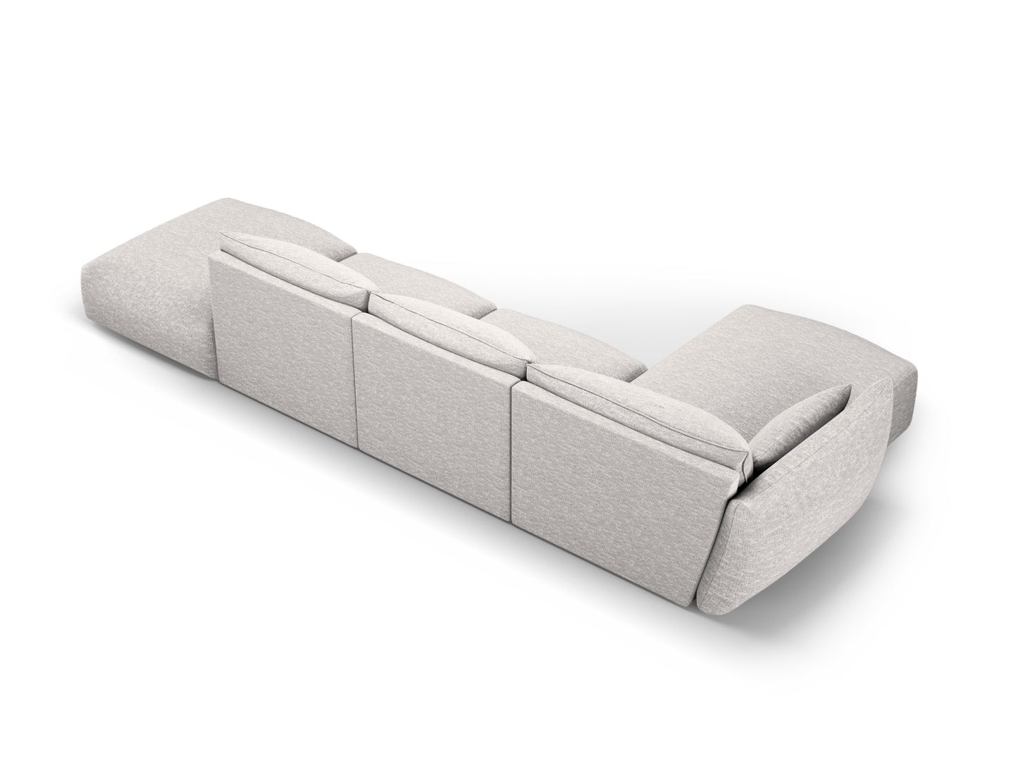 Matera Corner Sofa - Left/Right (5 Seats, 364x171x85) - Haga Chenille - Gallery image 7