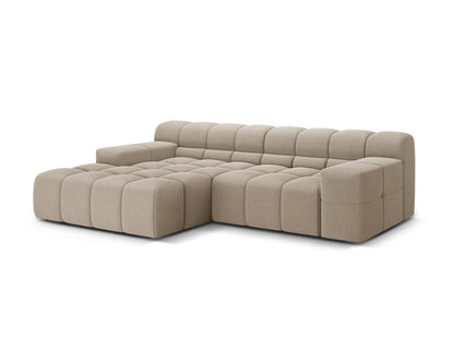 Hawaii Corner Sofa (2 Seats, 240x160x75) - Moly Structured Fabric - Gallery image 3