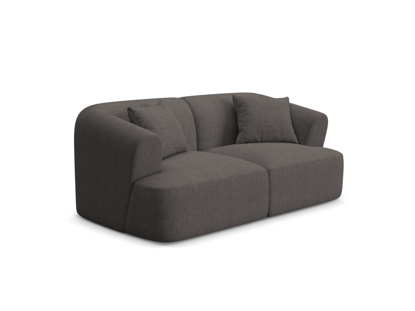 Campi Modular Sofa (2 Seats, 180x90x70) - Structured Fabric - Gallery image 6
