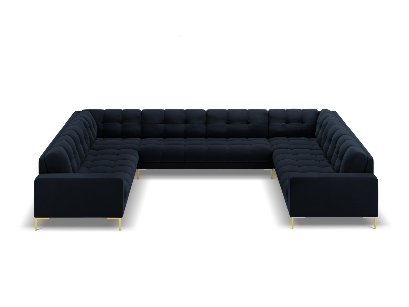 Bali Panoramic Sofa (9 Seats, 327x256x75) - Velvet - Gallery image 8