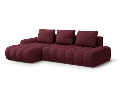 Linz Corner Sofa Bed with Storage - Sorella Structured Fabric - Gallery image 3