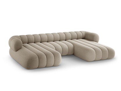 Koge Panoramic Sofa (6 Seats, 348x165x70) - Eden Chenille - Gallery image 2