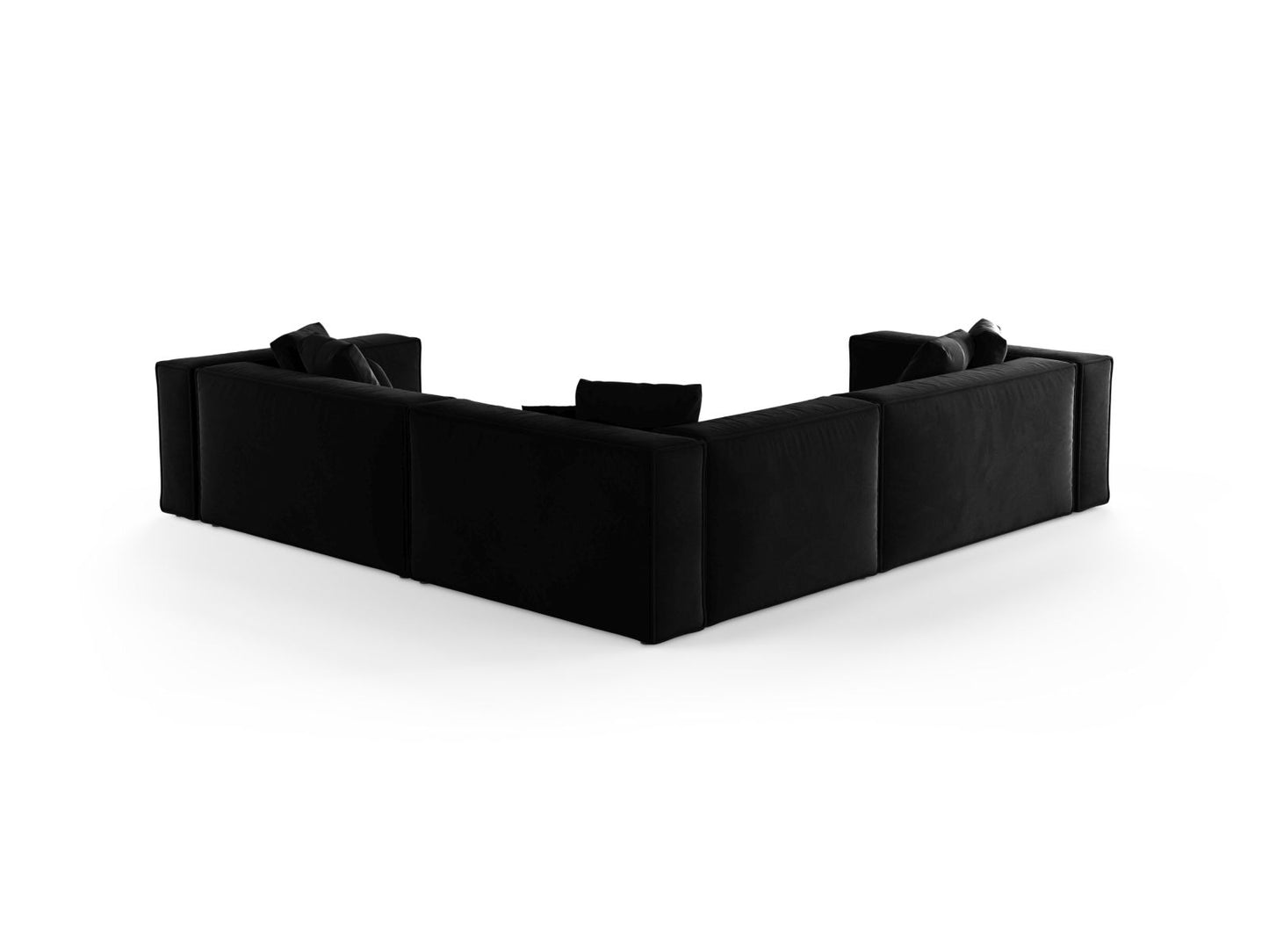 Aveiro Corner Sofa - Velvet - Velvet - Gallery image 7