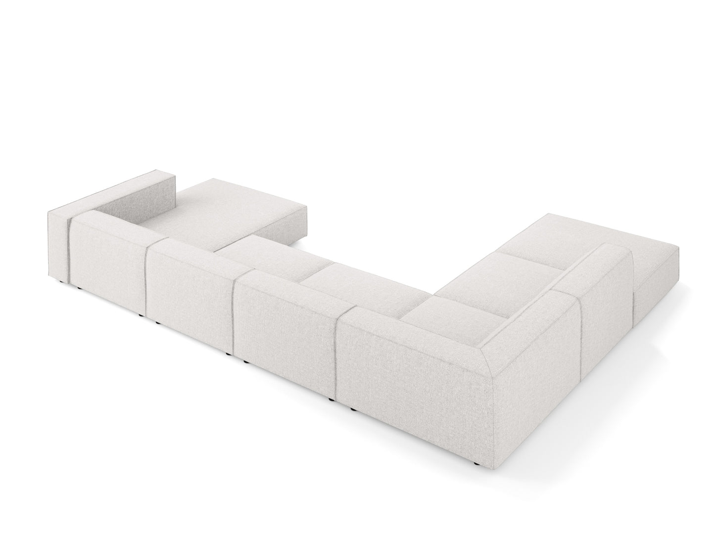 Arendal Panoramic Corner Sofa (7 Seaters) - Chenille - Gallery image 8