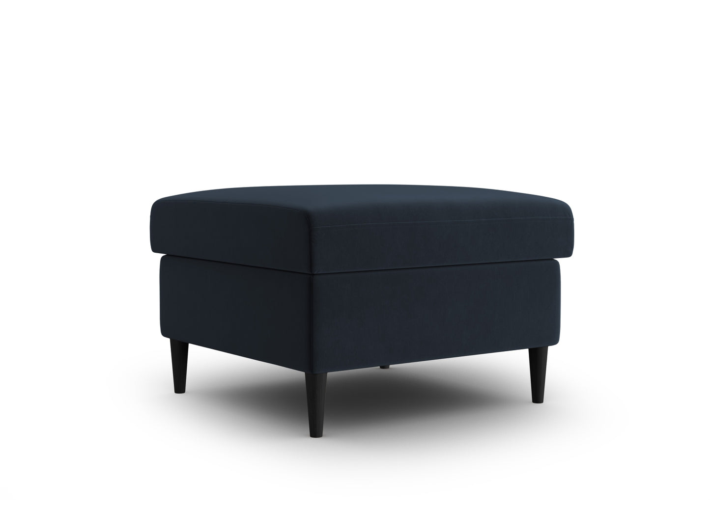Kyoto Pouf (1 Seat, 70x70x45) - Riviera Velvet - Gallery image 3