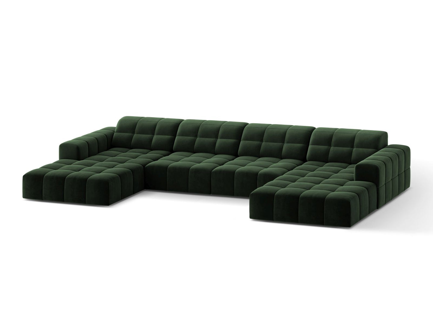 Chicago Panoramic Sofa (6 Seats, 375x167x78) - Venus Velvet - Gallery image 3